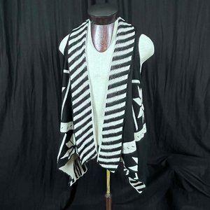 John Paul‎ Richards Sleeveless Aztec/Southwestern Cardigan Vest size 1X